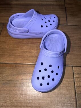 Kids Lavender Clog Shoes - Lightweight Comfort